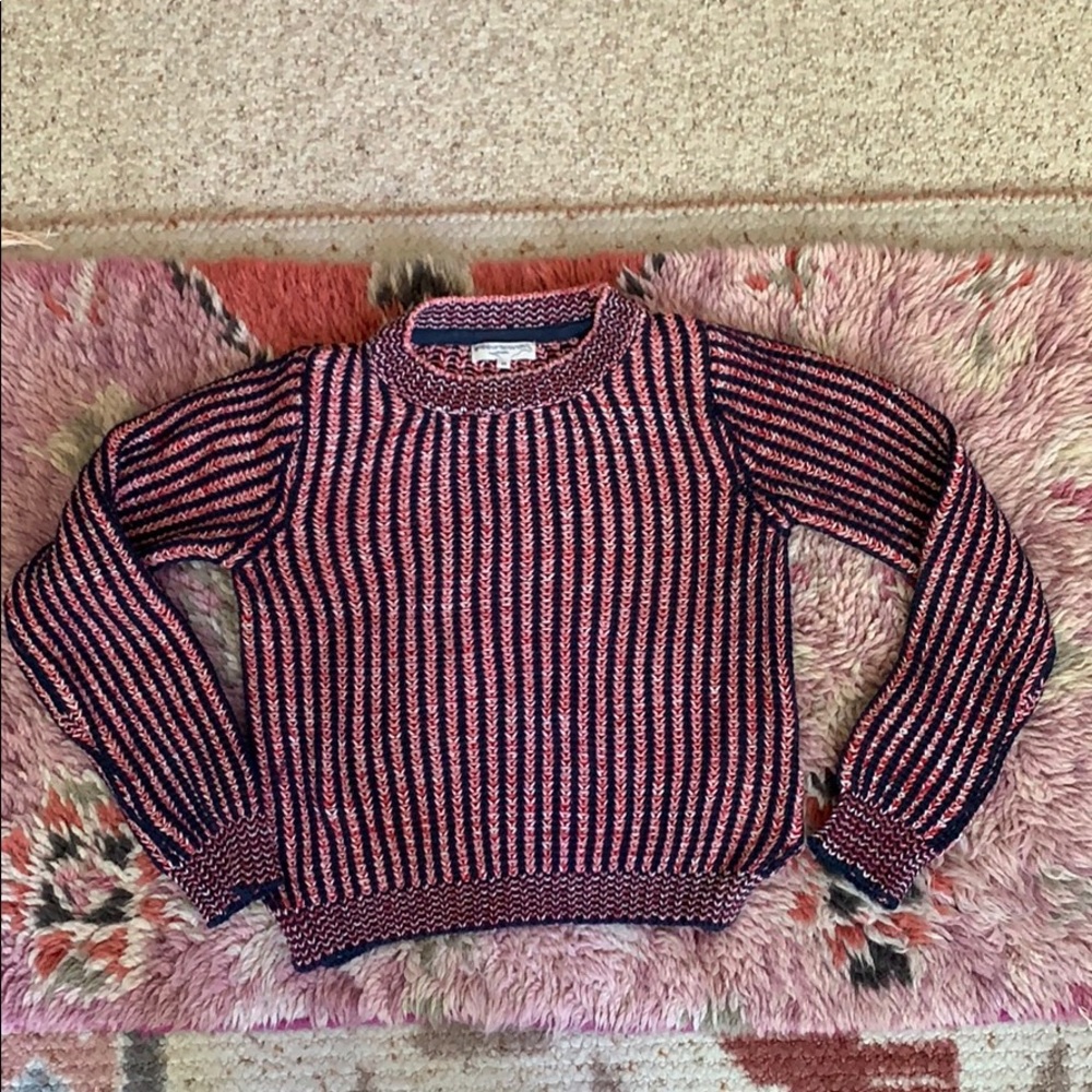 OC Knits Ribbed Cotton Stunner Sweater